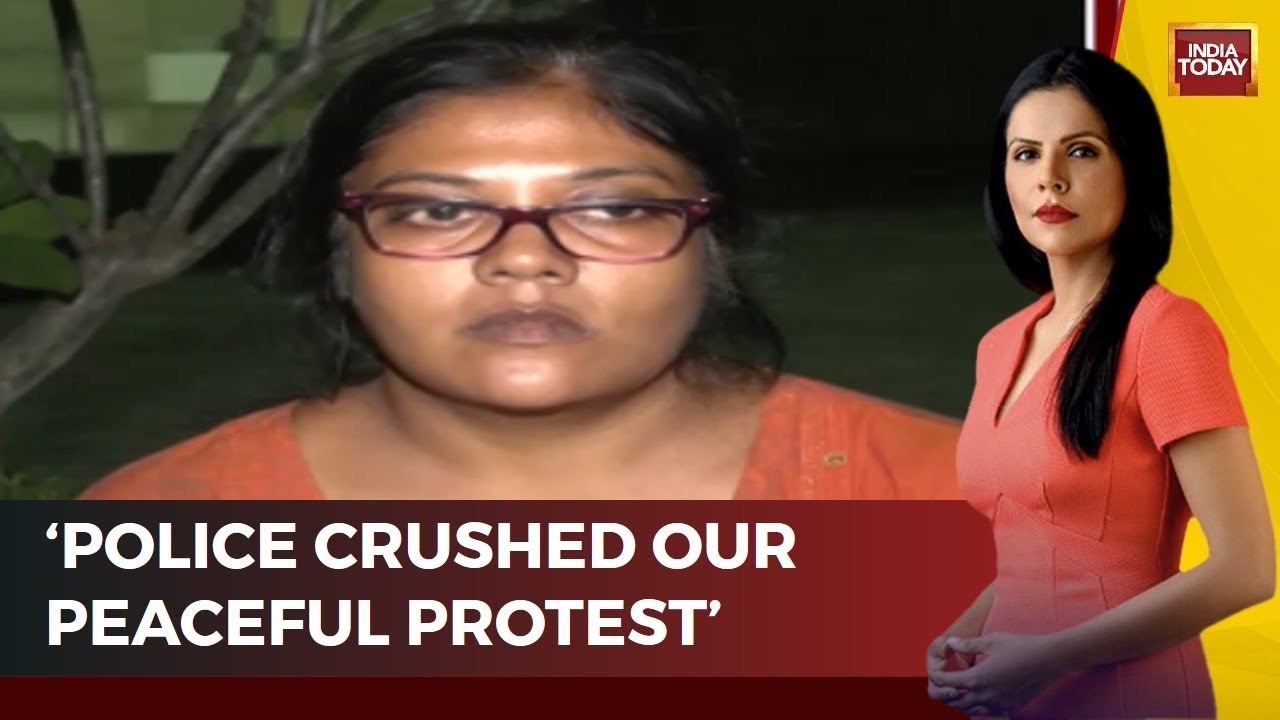 TET Aspirant Sangita Sharma Recalls How Kolkata Police Forcefully Put Protesters In Jail