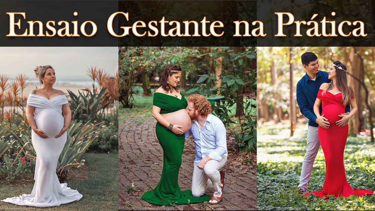 Ensaio Gestante na Prática - Dicas de Fotografia - Photography Tips - Tarik Dhiego Fotografia
