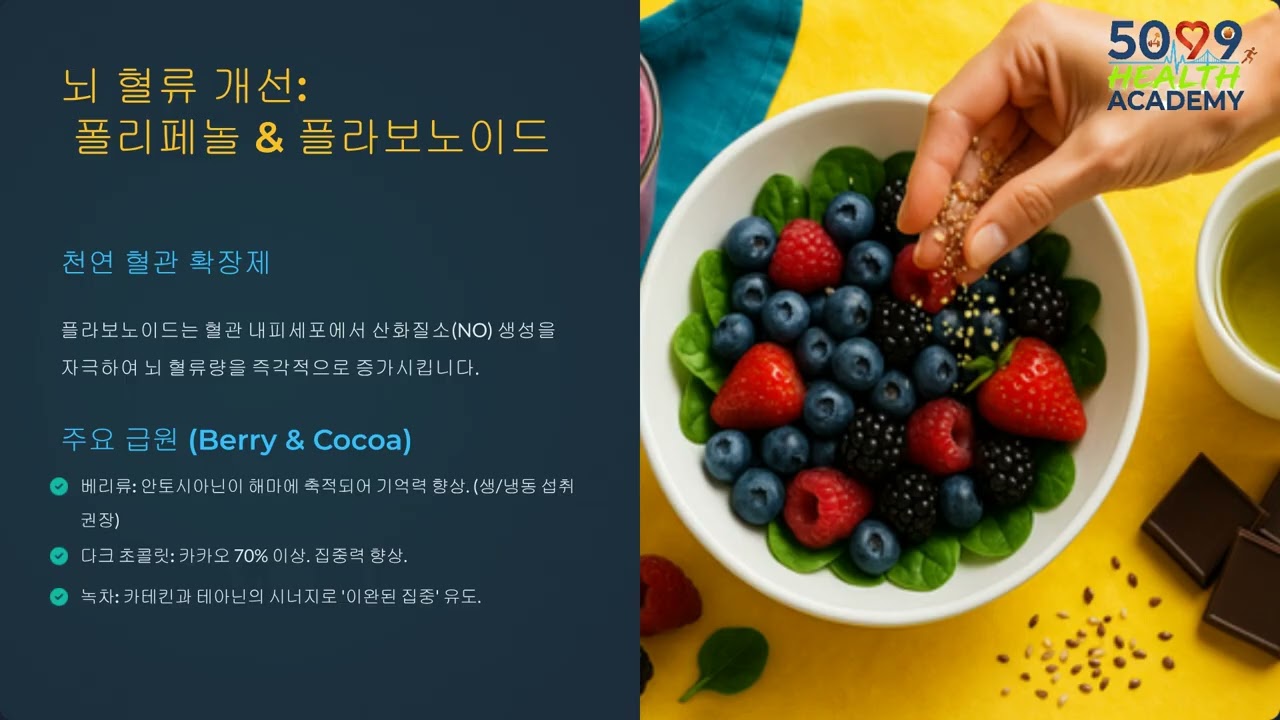 뇌를 맑게 해주는 영양 전략, Brain Clarity Nutrition