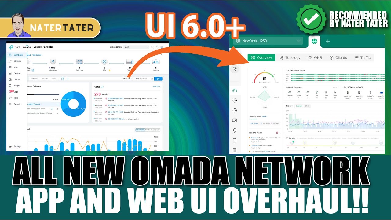 ✅Полное руководство по Omada Network 6.0: подробное описание масштабного обновления пользовательс...