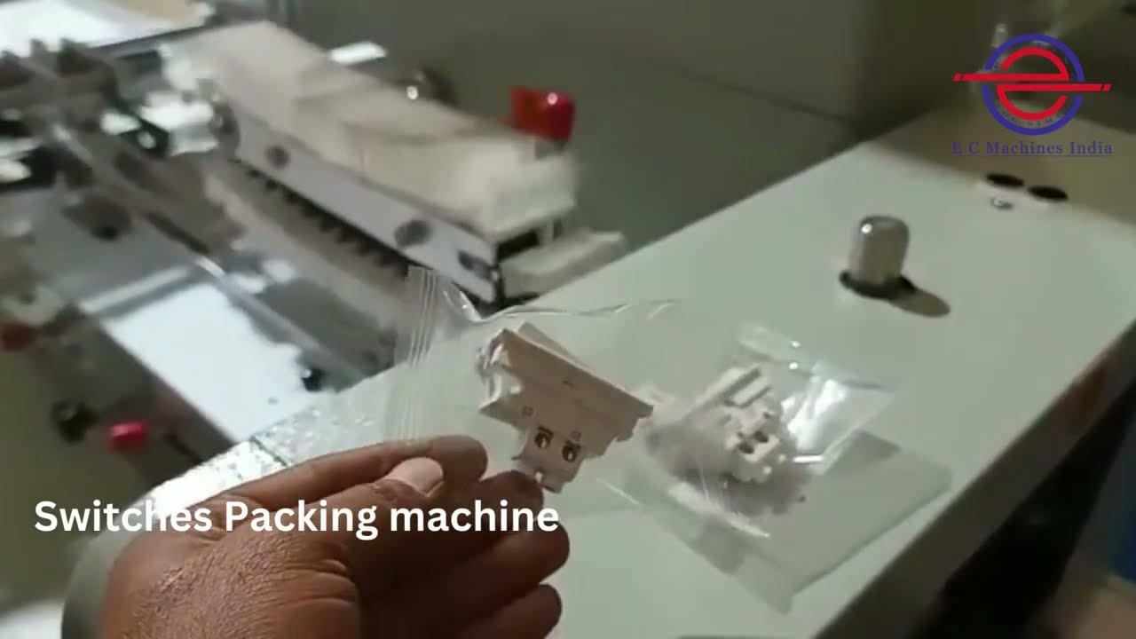 Automatic Electrical Switch and Socket Packing machine