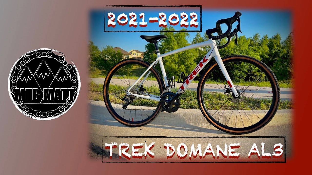 2021-2022 TREK DOMANE AL 3 FIRST BIKE CHECK