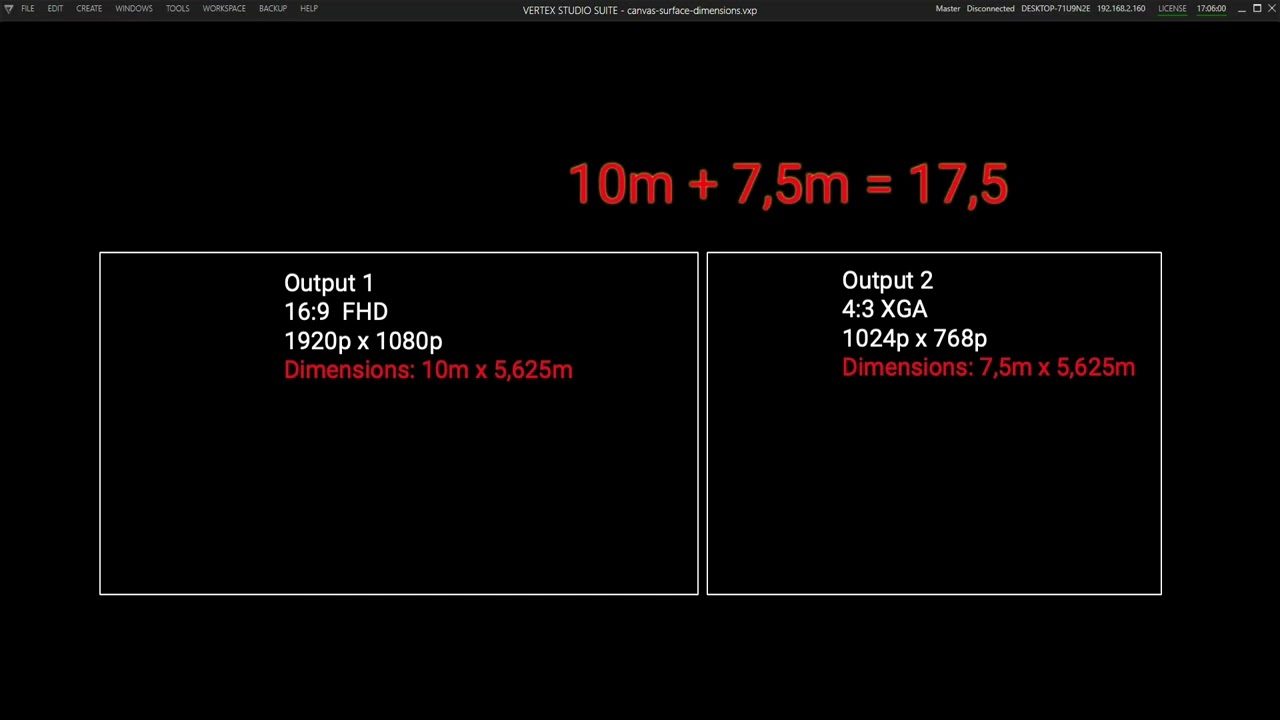 Canvas & Surface Dimensions