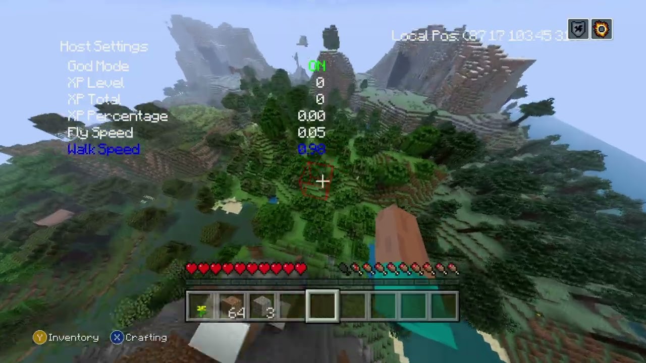 Minecraft Mod Menu (Xbox 360 Preview)