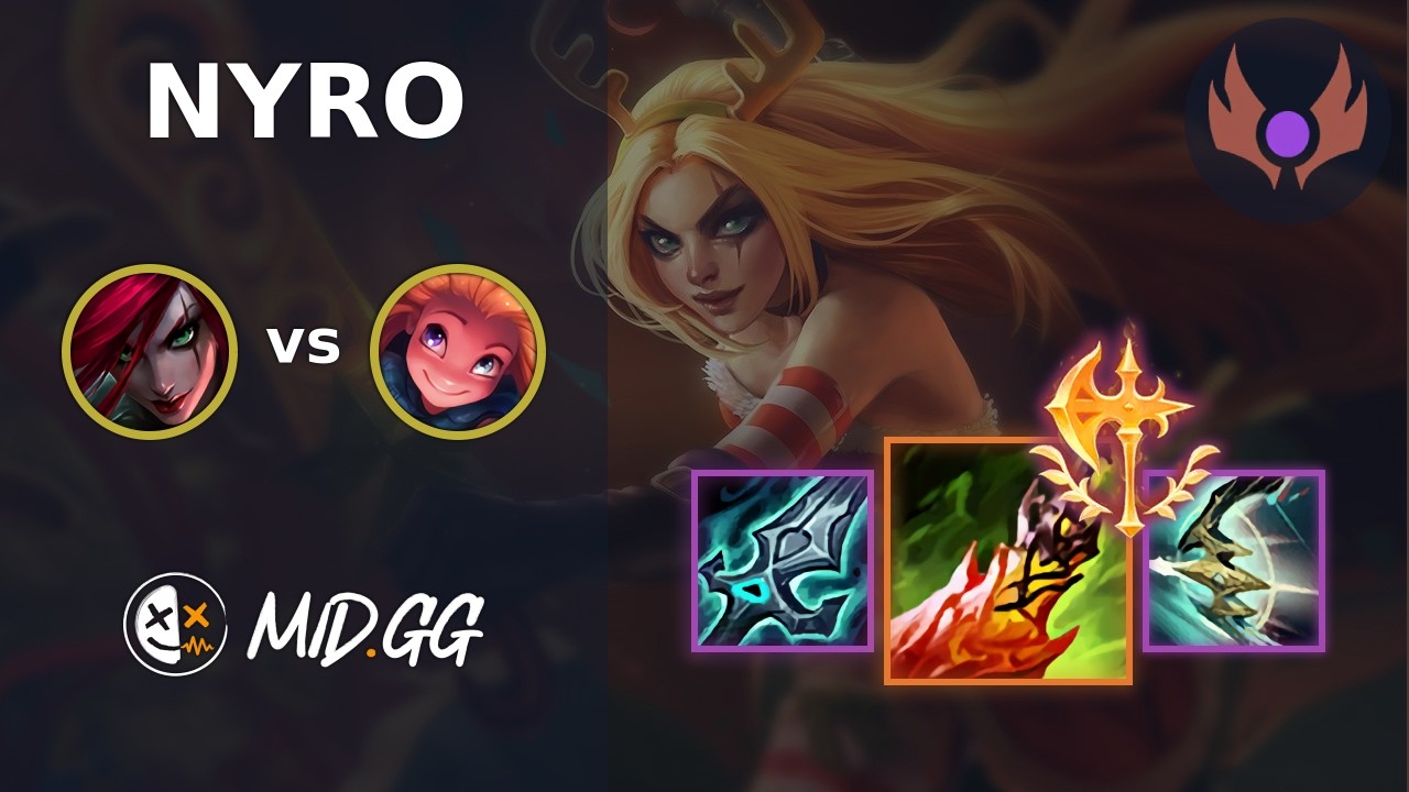 MID.GG: [ Nyro ] Katarina TOP vs Zoe | EUW MASTER | LOL Season 2026