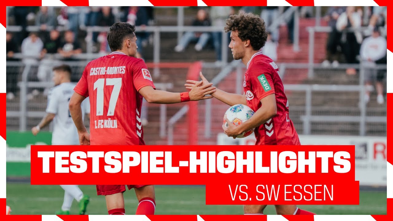 HIGHLIGHTS | ETB Schwarz-Weiß Essen vs. 1. FC Köln | Testspiel