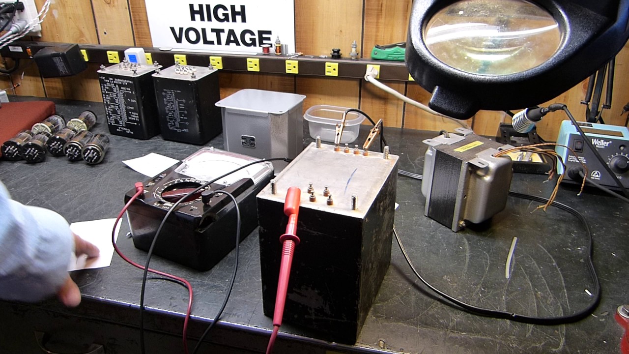 6AS7 or 6080 Vacuum Tube Triode Mono Audio Amplifier Build Part 1 of 2
