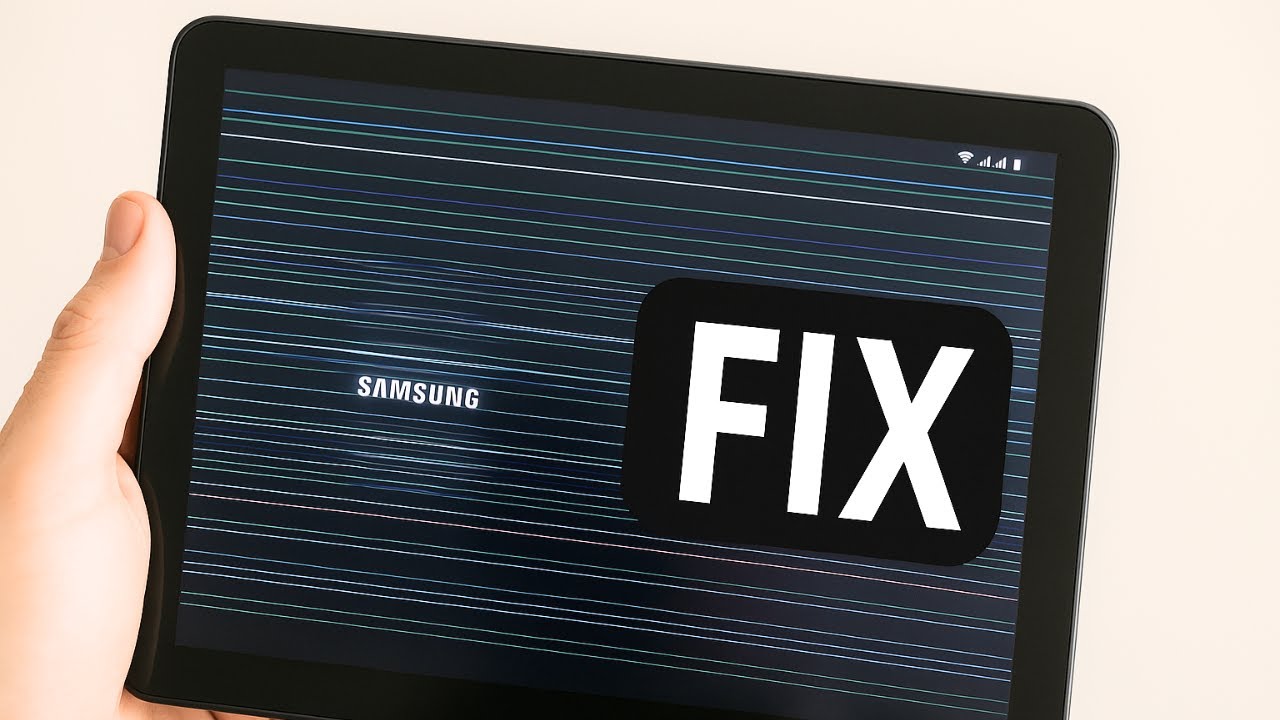 Как устранить мерцание экрана планшета Samsung