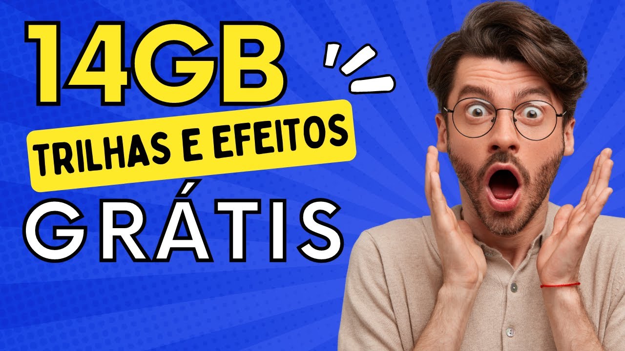 14GB DE TRILHAS E EFEITOS GRÁTIS!😱