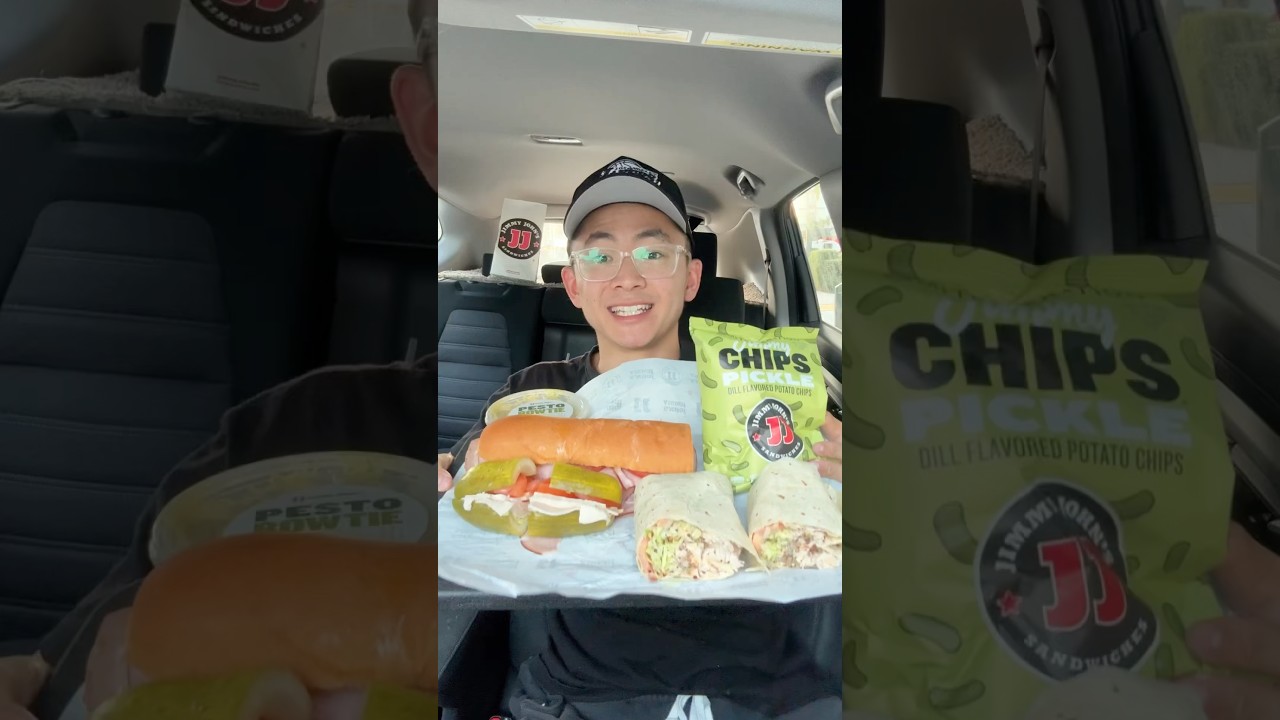 Trying Everything From Jimmy John&rsquo;s 🔥 #shorts
