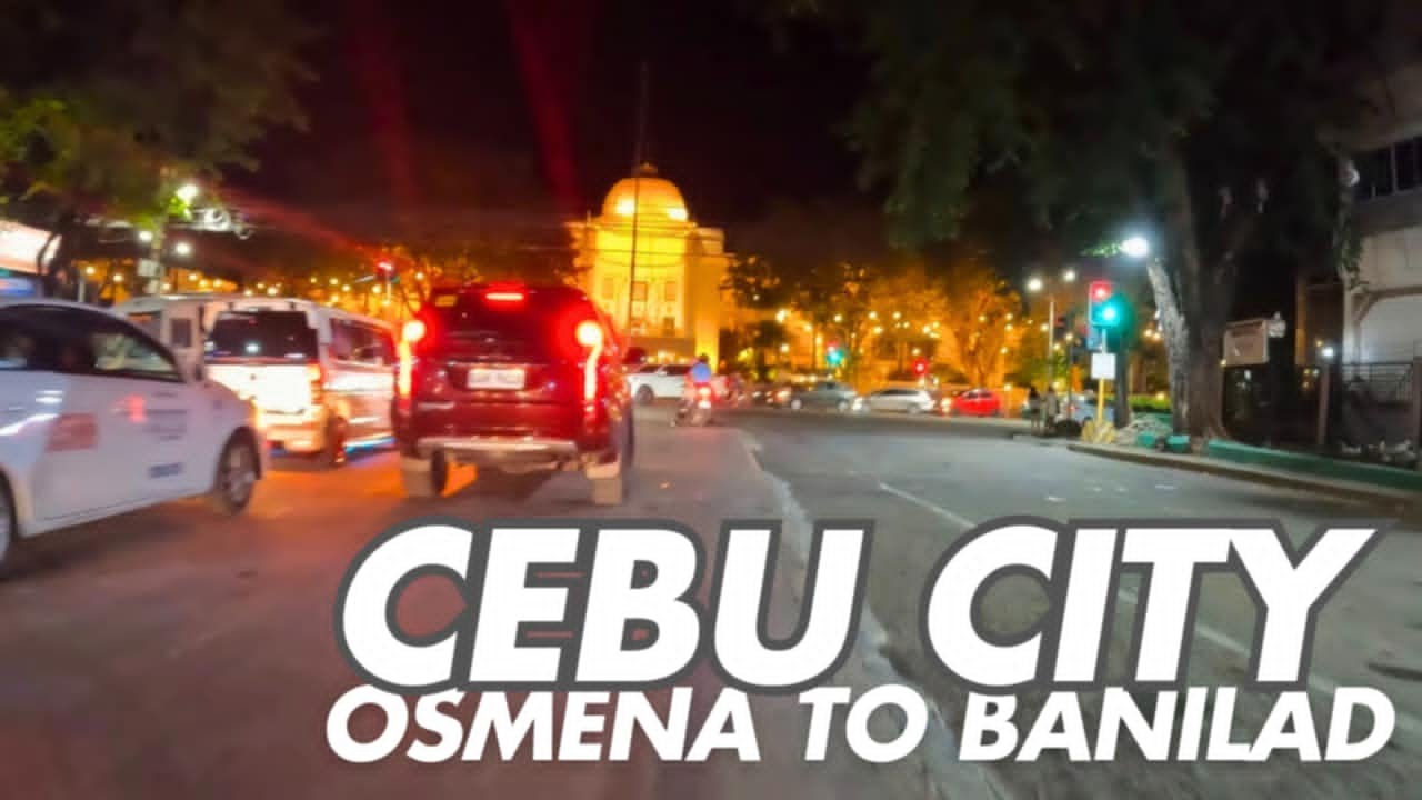 4K 🇵🇭 Exploring Cebu City at Night on a Bicycle | December 2024 How Safe for bikers