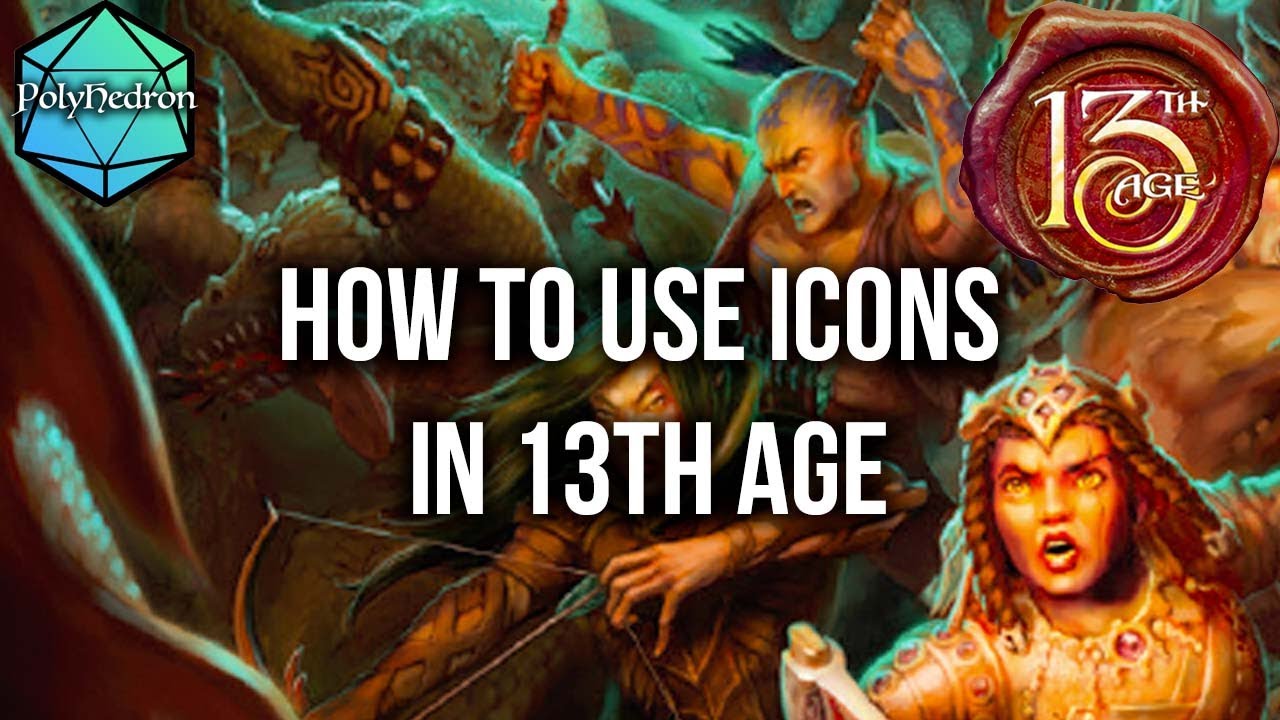 How To Use Icons in 13th Age
