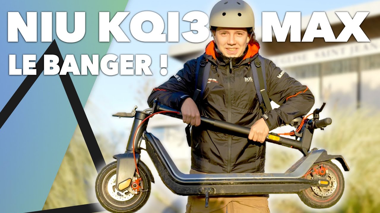 NIU KQI3 Max : meilleure trottinette en 2024 😊
