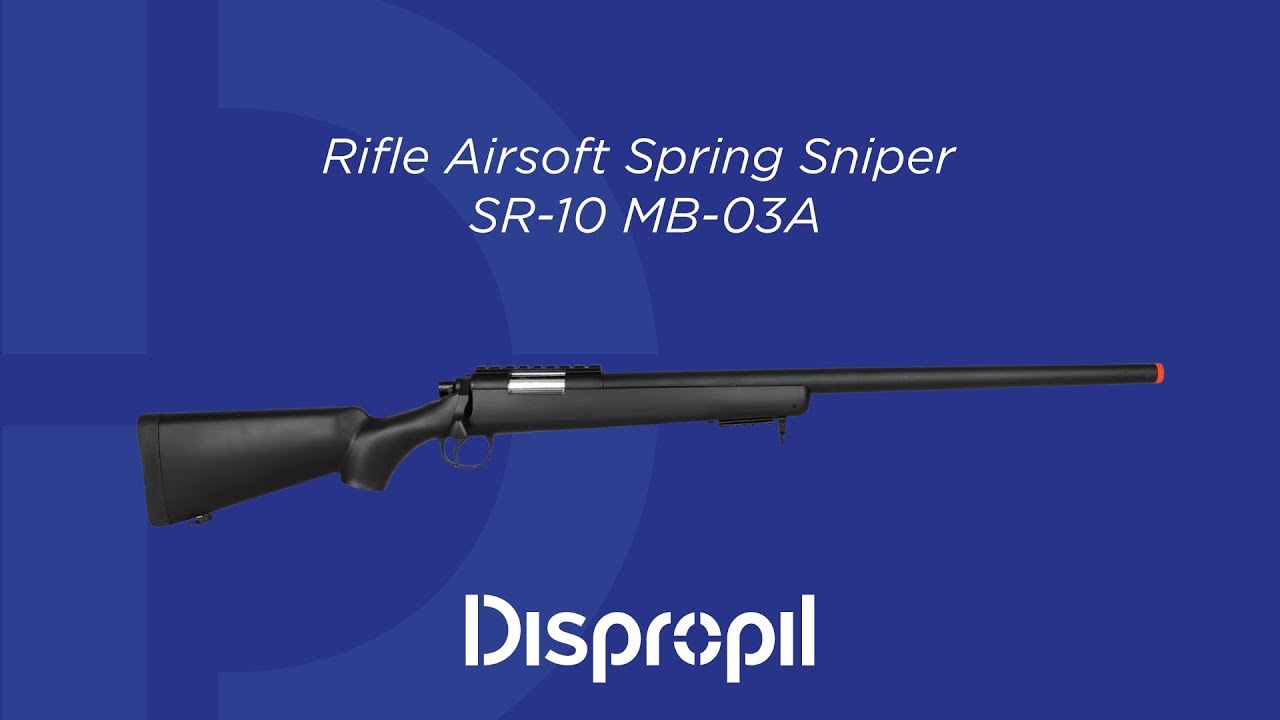 Review Rifle Airsoft Spring Sniper VSR-10 MB-03A