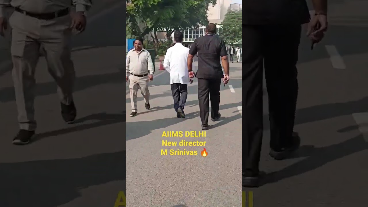 New Director of aiims delhi 🔥 M Srinivas sir ❣️#aiimsdelhi #medico #share #subscribe #neet #mbbs