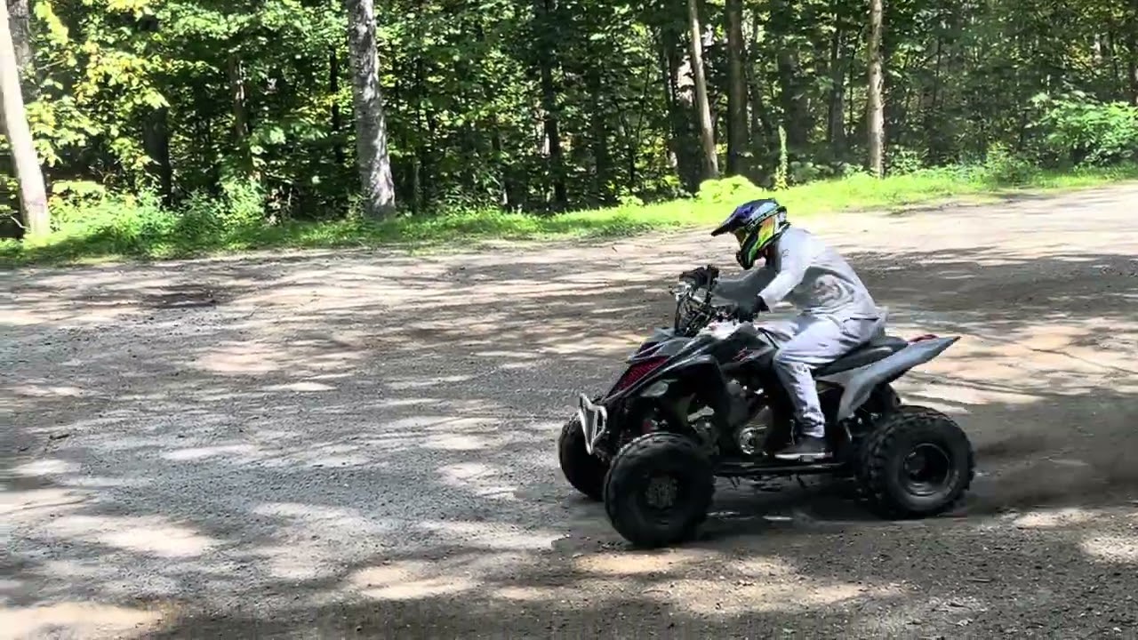 Yamaha Raptor 700, donut