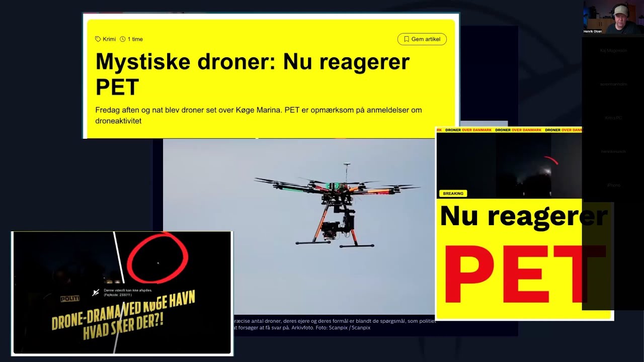 Mystiske Droner over Køge Havn: Politiet leder efter dig! - Hvilke droneregler gælder?