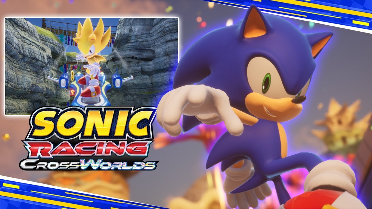Sonic Racing CrossWorlds - Full Playthrough + Super Sonic Unlockable