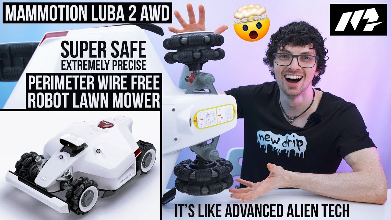 2024's Most Advanced Lawn Mowing Robot! - Mammotion Luba 2 Review & Test (Ultra Precise)