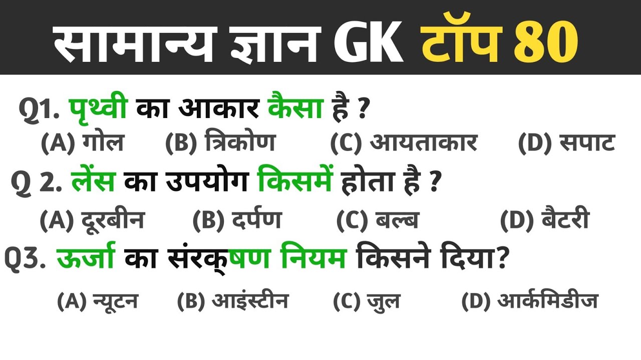 सामान्य ज्ञान। General knowledge। History and Geography । GK GS Question #gk @GyanSetu-v5m 