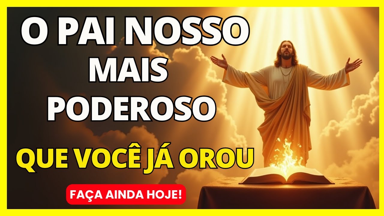 PAI NOSSO - Oração de LIBERTAÇÃO para Quebrar MALDIÇÕES e AMARRAS ESPIRITUAIS - Oração Poderosa