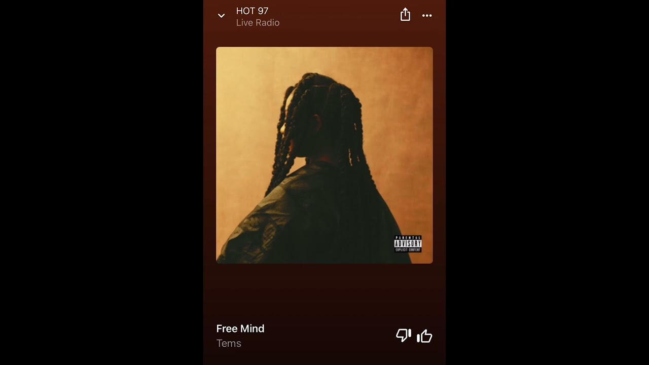 DJ Kast One spinning Tems &ldquo;Free Mind&rdquo; (Benja Styles Remix) on Hot 97