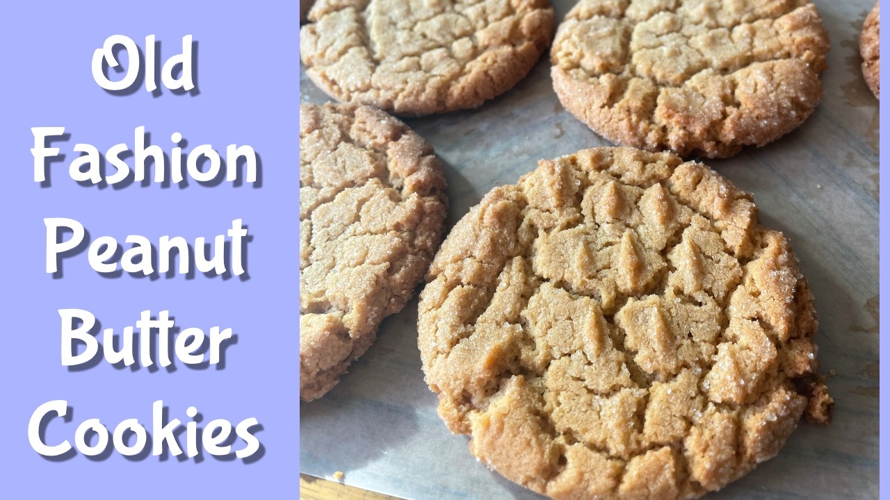 Old Fashion Peanut Butter Cookies