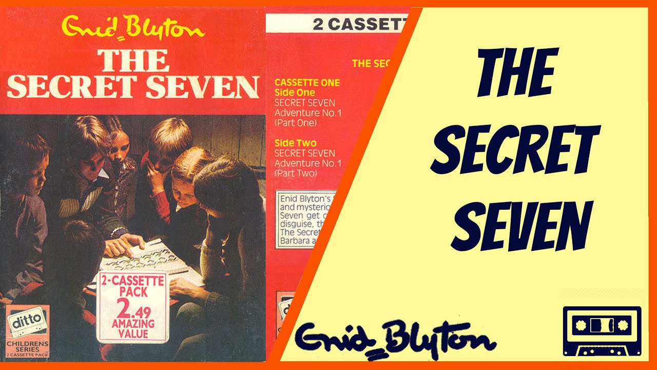 The Secret Seven - Enid Blyton Audiobook reading Abridged 1985 (Tape DTO 10501)