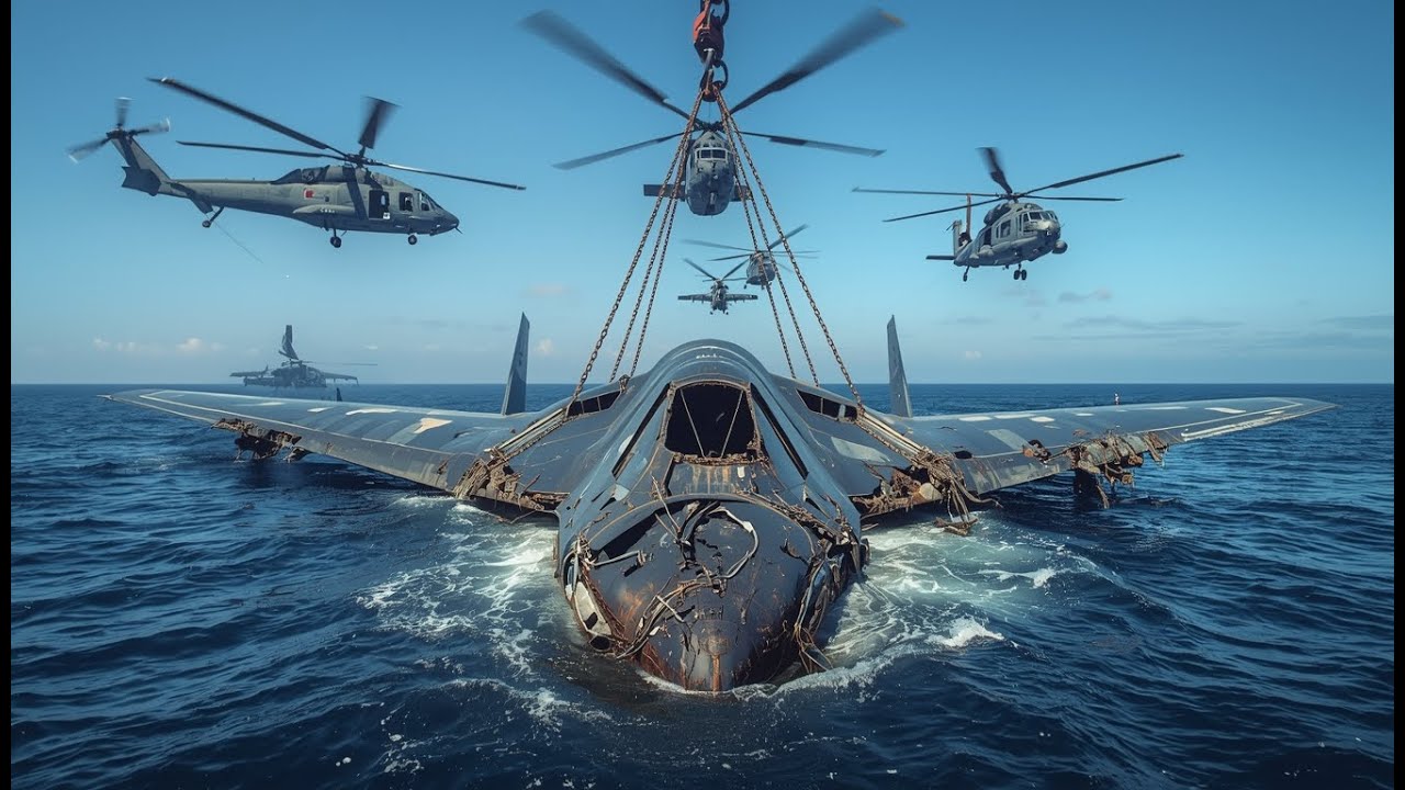 Salvaging & Restoring a Lost B 2 Spirit After 40 Years Beneath the Ocean