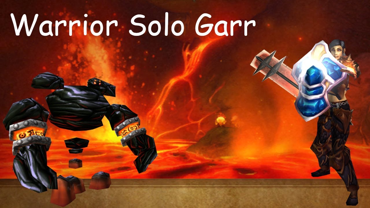 Garr Solo Warrior TBC Classic Oct 2021