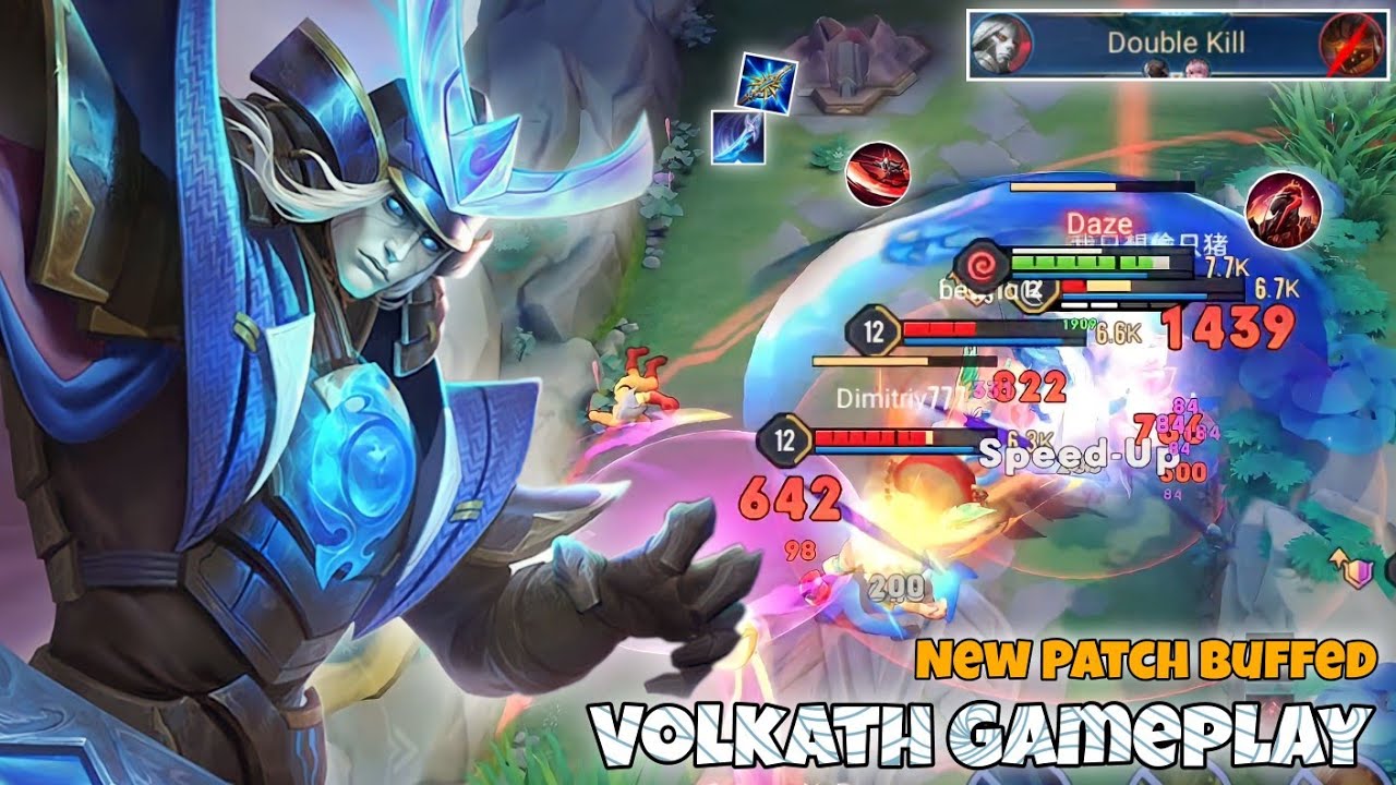 Volkath Slayer Lane Pro Gameplay | New Patch Buffed | Arena of Valor Liên Quân mobile CoT