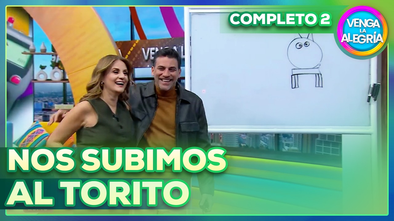 ¡Nos subimos al toro mecánico! ¿Flor amenazó al operador? 🐂😵‍💫 | Venga La Alegría