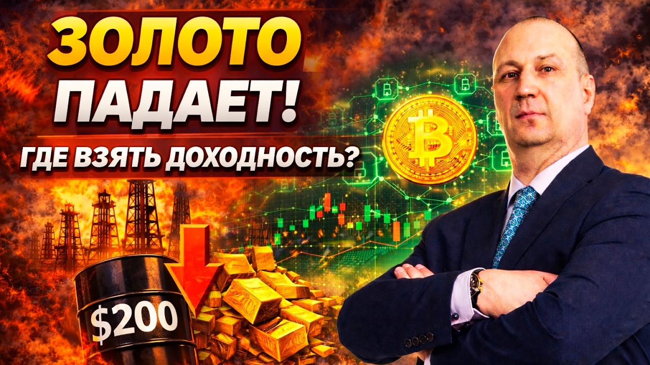 Мировая нефть под угрозой! Куда бежать прямо сейчас!  #нефть #золото #биткоин