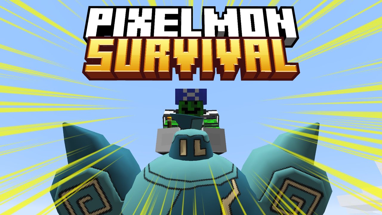 Pokemonlarla Mükemmel Başlangıç Yaptım !! | Pixelmon Survival Türkçe - Bölüm: 1