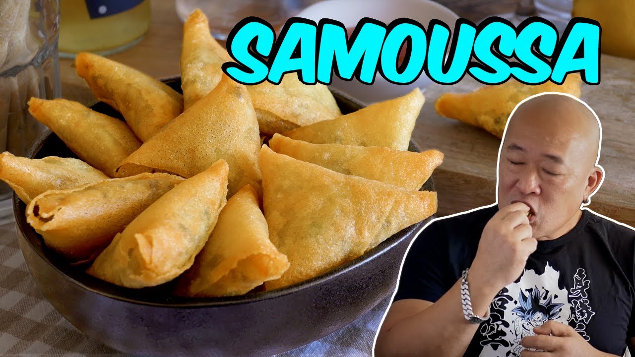 Samoussa au boeuf au curry - Le Riz Jaune