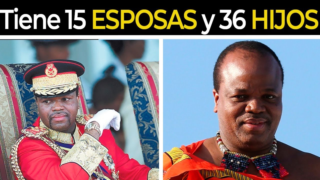 El rey con 15 ESPOSAS y 36 HIJOS | Mswati III