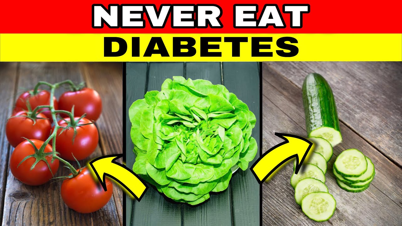 9 FORBIDDEN SALADS for DIABETICS and 12 POWERFUL VEGETABLES to LOWER BLOOD SUGAR