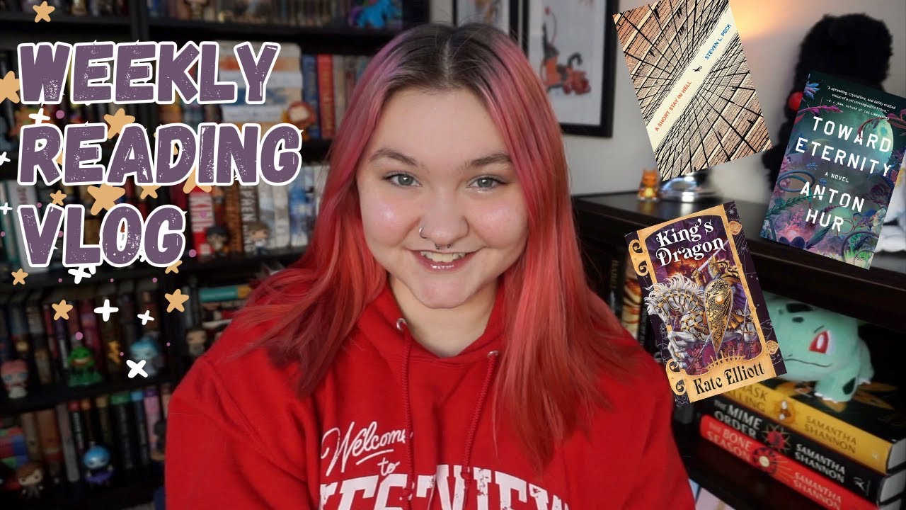 Existential books, Nosferatu (2025) review, cozy NYE // weekly reading vlog 2025