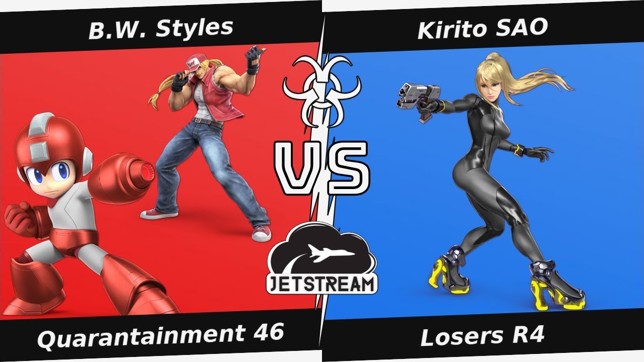 Quarantainment 46 Losers R4 - B.W. Styles (MegaMan, Terry) Vs. Kirito SAO (ZSS) - SSBU