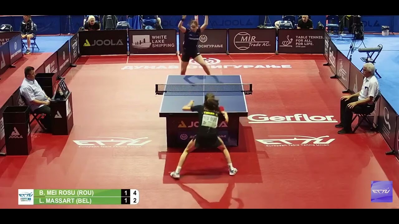 Campionatul European Cadeți 2022, QF - Bianca Mei-Roșu vs Lilou Massart (BEL)