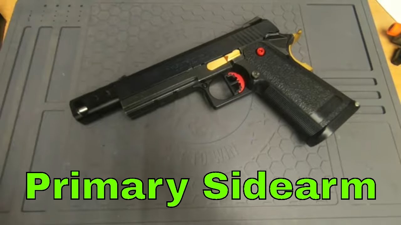 M004🔫 My primary sidearm for airsoft games | Custom 4.3 hi-capa | Airsoft toy collection showcase