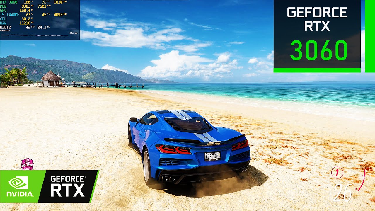 Forza Horizon 5 | RTX 3060 12GB ( 1080p 1440p 4K Maximum Settings | RTX ON | DLSS ON )