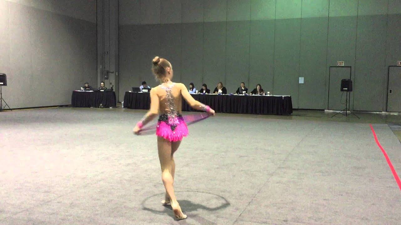 Rhythmic Gymnastics Competition - Irina Fesyun,  Level 5, Hoop