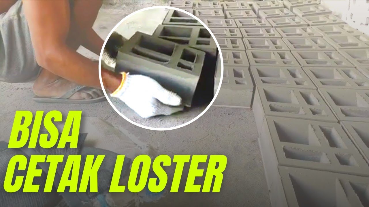 CETAK LOSTER BETON BERKUALITAS