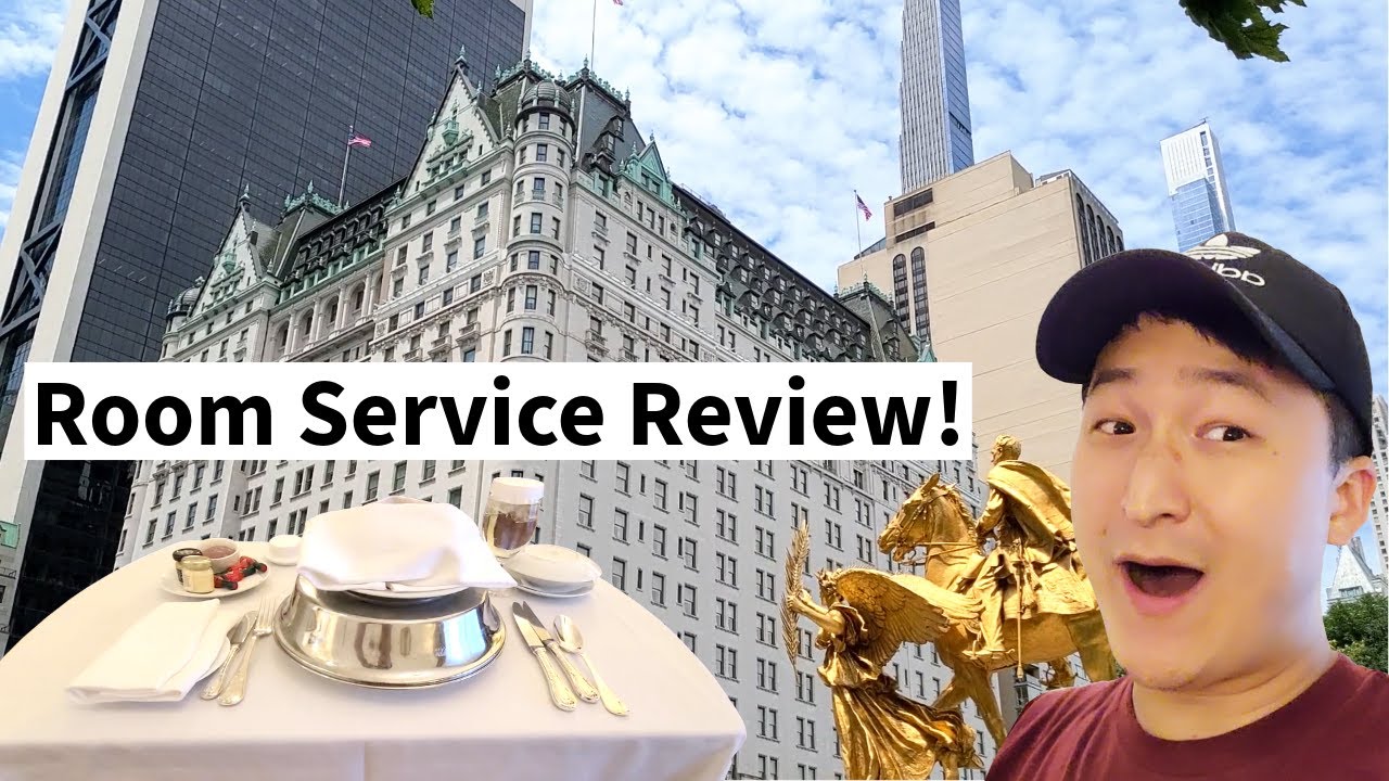 Reviewing THE PLAZA HOTEL's Room Service! (UA Eats Deleted Scene)