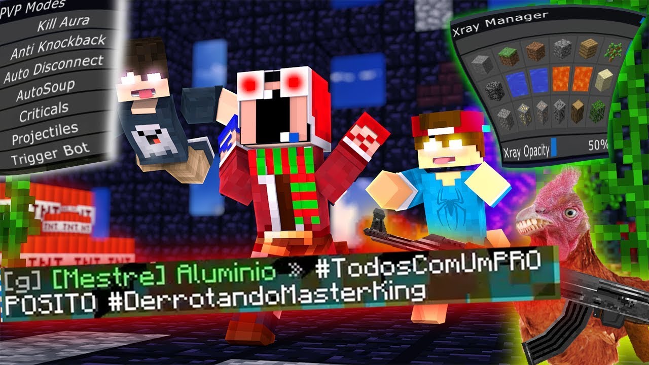 VIP USANDO HACK NO SERVER DA BREAKMEN E INVASÃO EM MASSA !