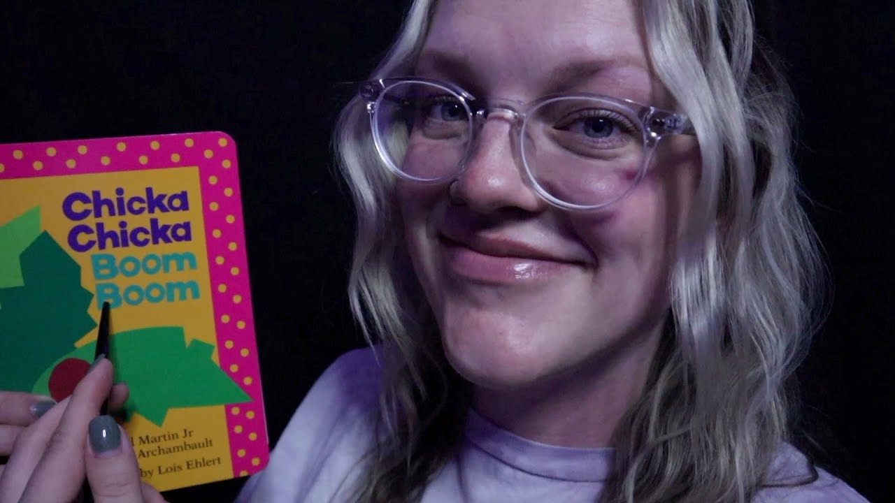 ASMR Tapping, Tracing & Reading Children's Books to Put You to Sleep