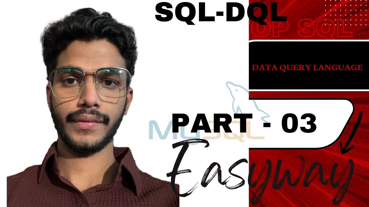 DATA QUERY LANGUAGE PART - 03 | STRUCTURED QUERY LANGUAGE | ROHIT SINGH