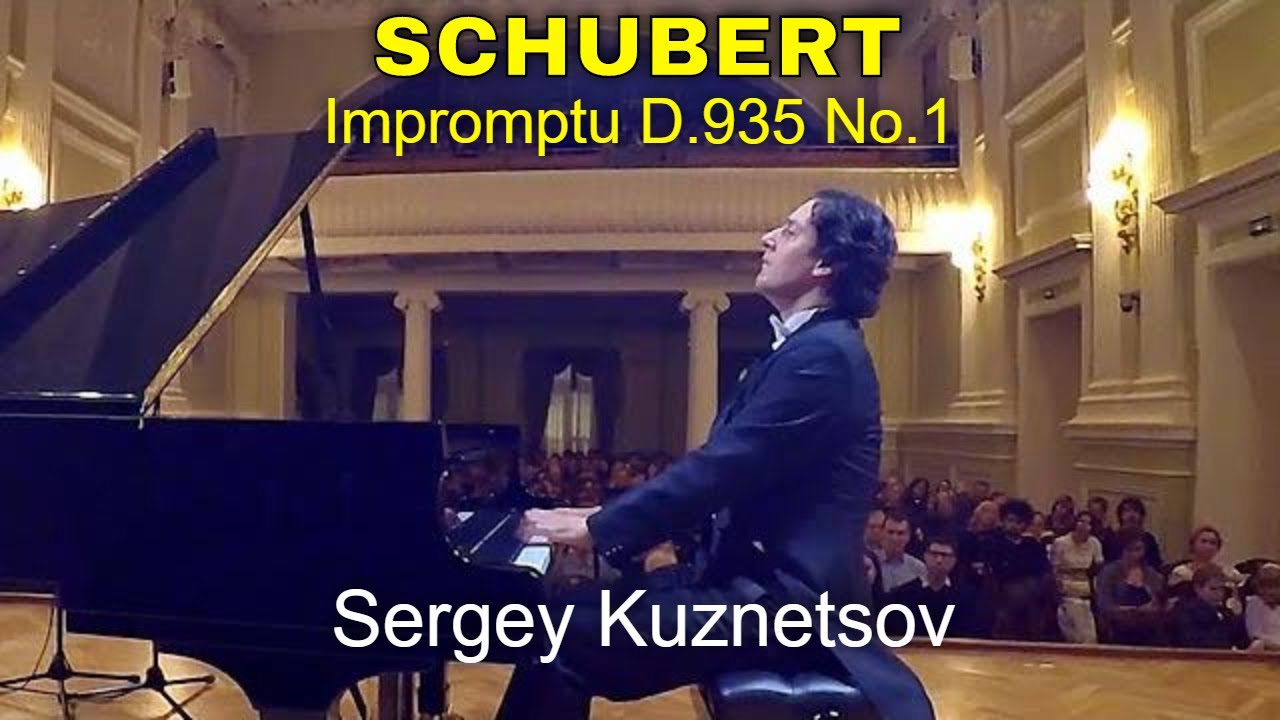 Schubert, Impromptu in F minor D.935/1 — Sergey Kuznetsov