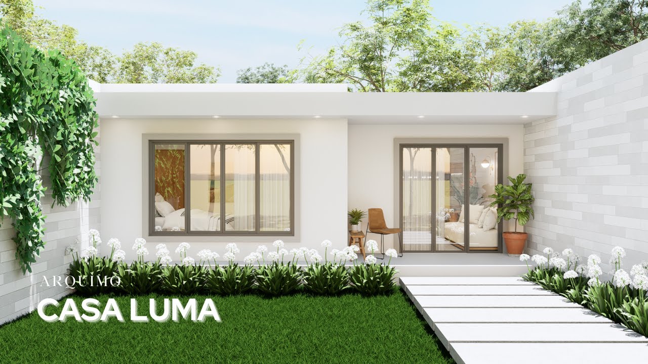 Casa Luma: arquitetura leve, iluminada e funcional em 56 m²